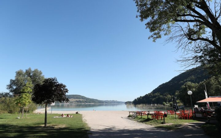 plage public charavines